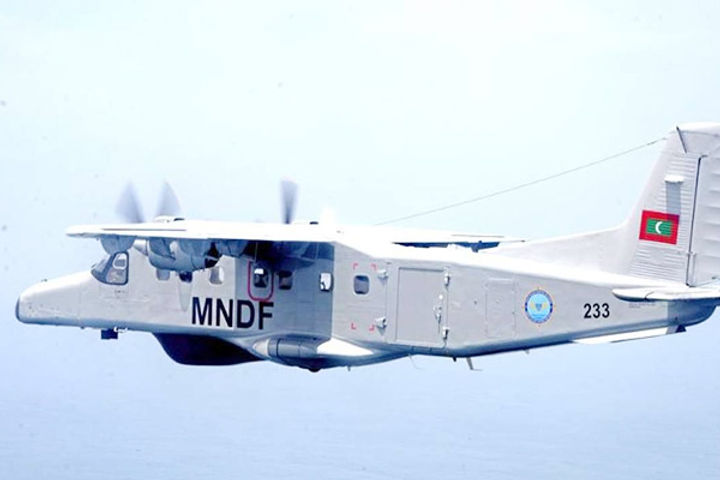 Maldives received Dornier Maritime Surveillance aircraft by Indian Navy