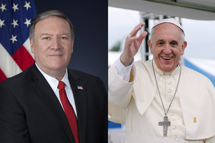 Pope Francis refuses to meet Pompeo Pope Francis refuses to meet Pompeo