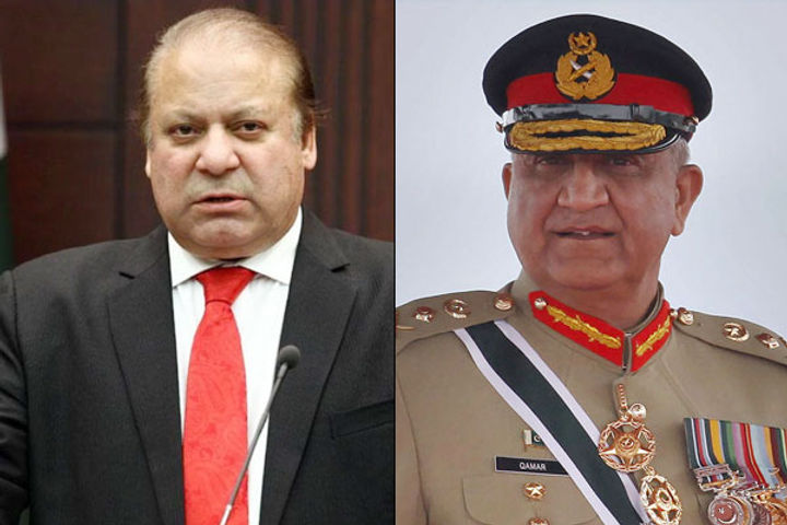 Nawaz accuses Pakistani army chief, says - country's parliament becomes rubber stamp