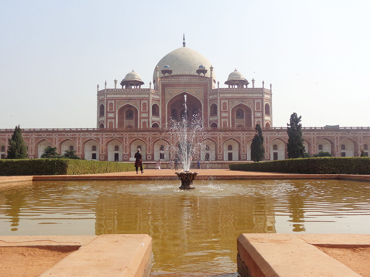 The tomb of the great Mughal emperor