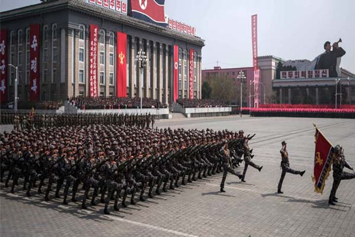 Military Parade by North Korea