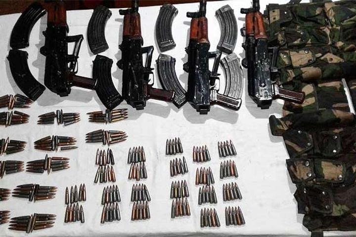 Weapon smuggling by terrorists