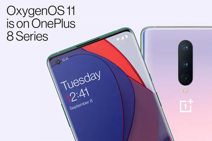 OxygenOS 11 update for OnePlus 8 Pro and OnePlus 8 released
