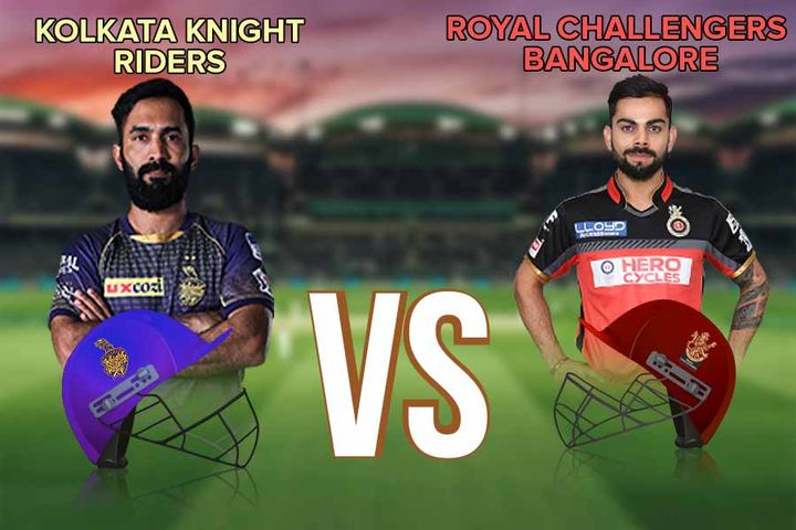 Kolkata Knight Riders versus Royal Challengers Bangalore