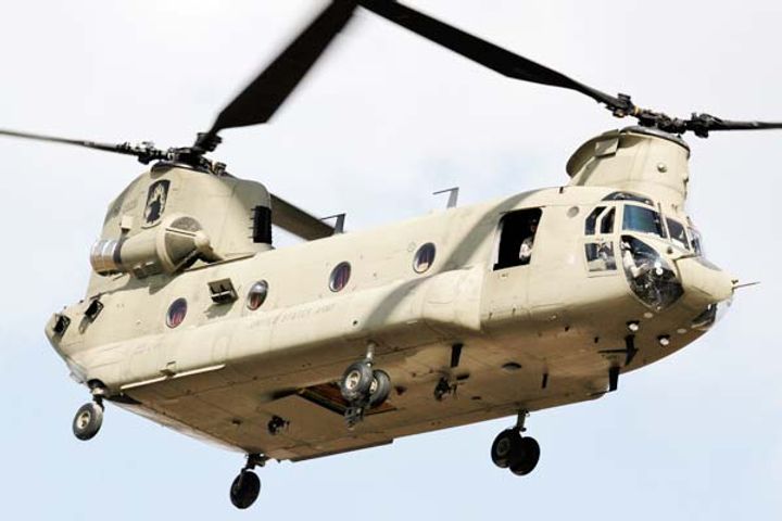 Chinook Helicopter Reached Kedarnath