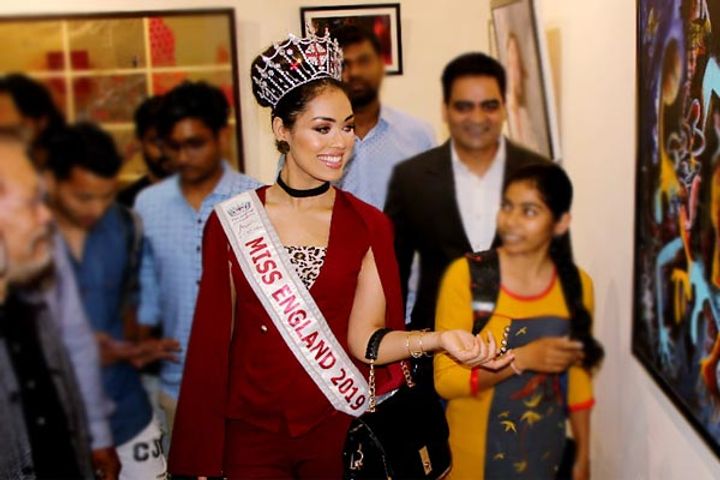 Miss England 2019 Winner Bhasha Mukherjee