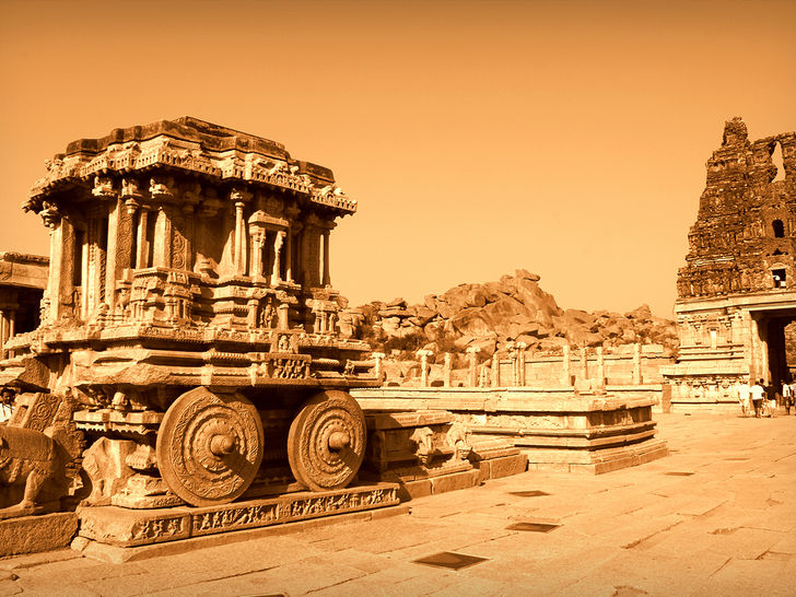 The Place of The Infamous Stone Chariot