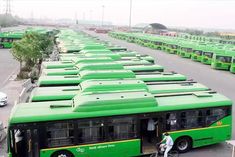50 buses run by Hydrogen Compressed Natural Gas will run in Delhi from today