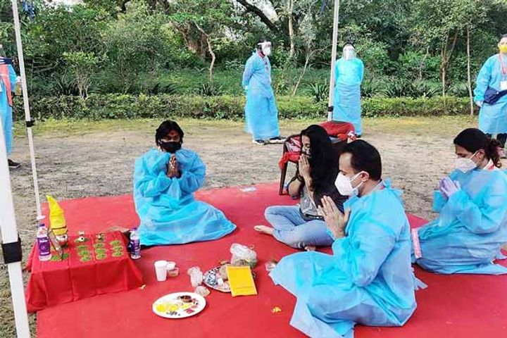 Film Shooting of Sherni