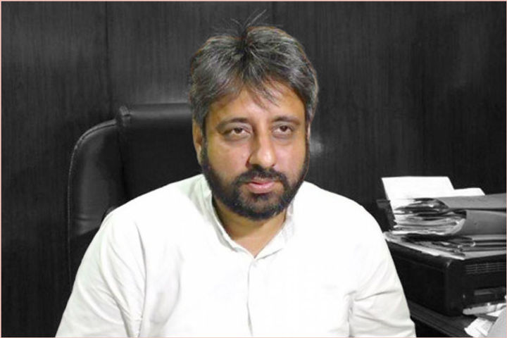 Amanatullah Khan booked