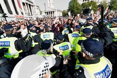 Violent Protests Against Lockdowns In England And Spain