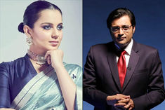 Arnab Goswami And Kangana Ranaut