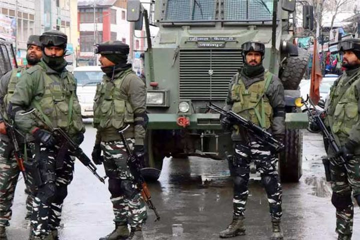 Central forces at Assam Mizoram border Central forces at Assam Mizoram border
