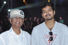South Superstar Vijay Against Her Father Chandrasekhar Political Party