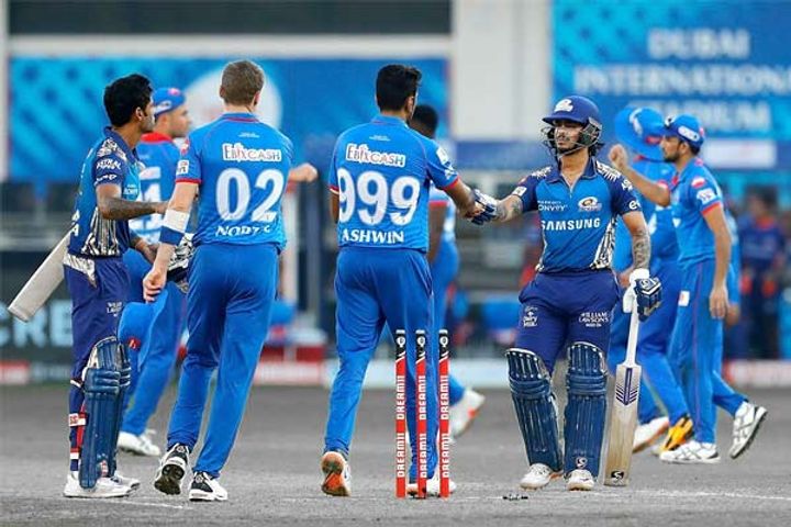 Today is the final match between Delhi capitals and Mumbai Indians of IPL season 13 Today is the final match between Delhi capitals and Mumbai Indians of IPL season 13