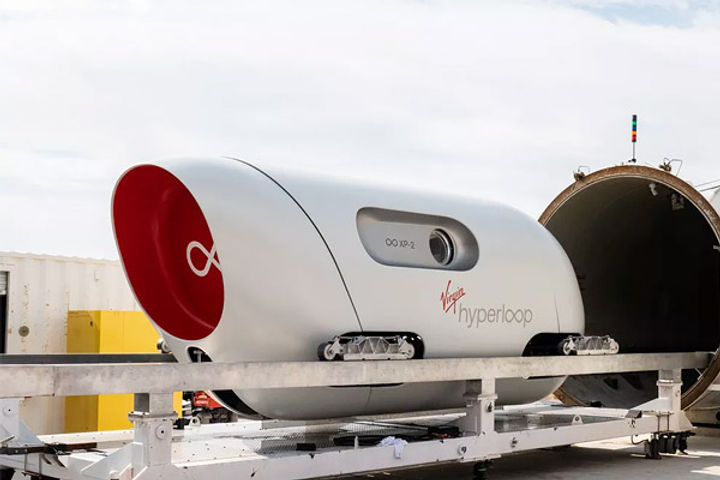 First Human Virgin Hyperloop Test Performed In Las Vegas USA