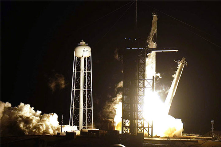 SpaceX launches 4 astronauts to space, kicking off regular crew flights from the US