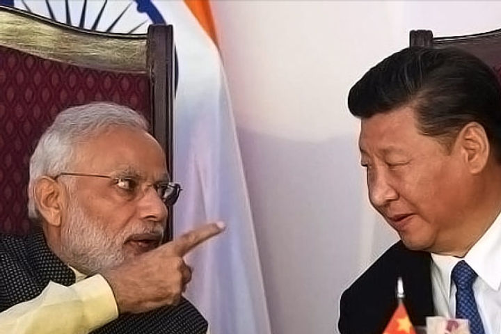 Modi Jinping to face each other 