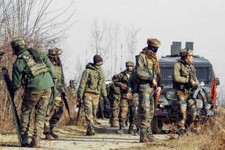 Encounter Between Security Forces And Terrorists Near Ban Toll Plaza In Jammu