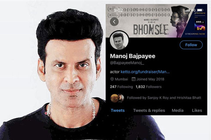 Manoj Bajpayee Warns Against Fake Twitter Account In His Name