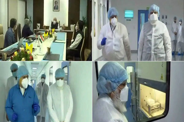 Prime Minister Narendra Modi visits Bharat Biotech facility to review COVID19 vaccine development