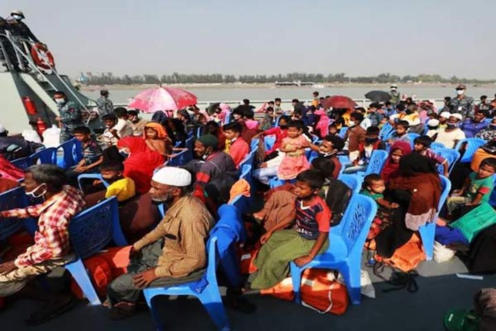 Bangladesh relocates Rohingya Refugee