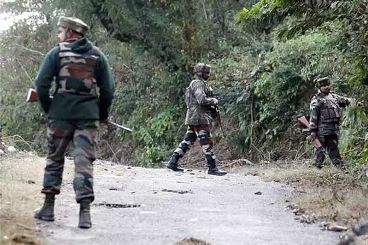 Terrorists Attack On Security Forces In Sazgirpora Area Of Hawal In Srinagar
