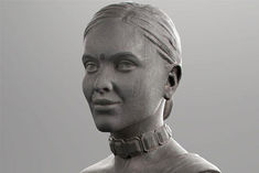 Deepika's innocent smile was honored at the Athens Airport Gallery