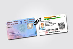 Aadhaar and Pan Card linking