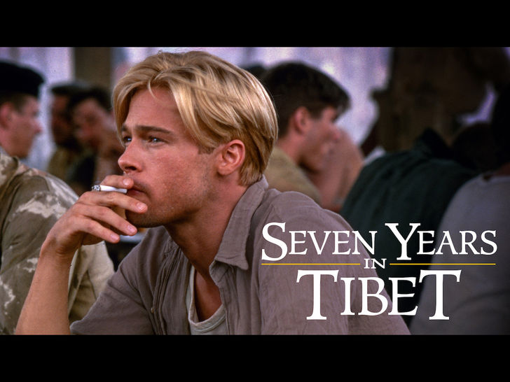  Brad Pitt in Seven Years in Tibet 