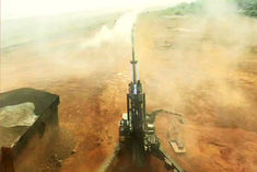 DRDO-developed indigenous Howitzer Advanced Towed Artillery Gun System test-firing at the Balasore f