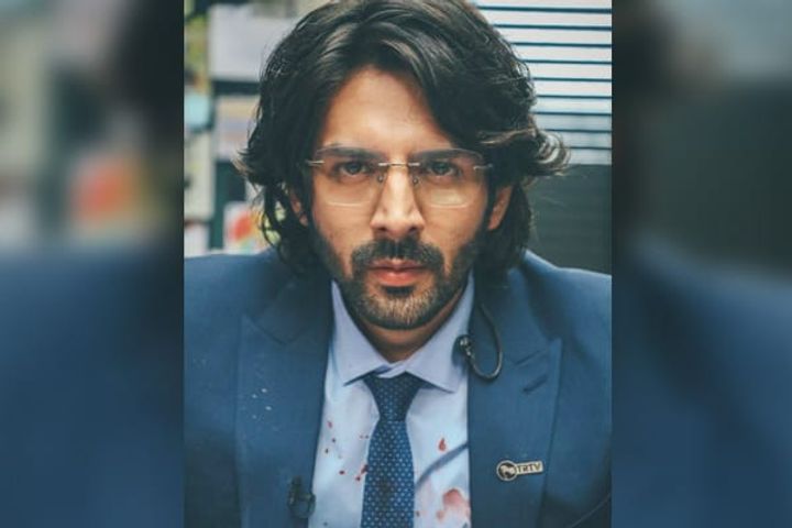 Karthik Aryan started shooting for the film Dhamaka