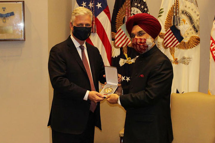 President Trump gave PM Modi the highest American honor 'Legion of Merit'