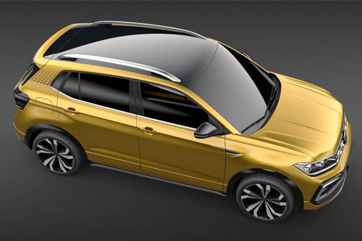 volkswagen taigun suv teaser video out