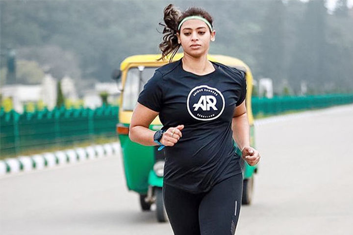 Five Month Pregnant Woman Ankita Gaur Completes TCS World 10k Bengaluru Race In 62 Minutes