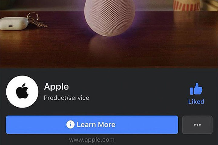 Facebook removes Apple's blue tick page verification as the feud between the tech giants