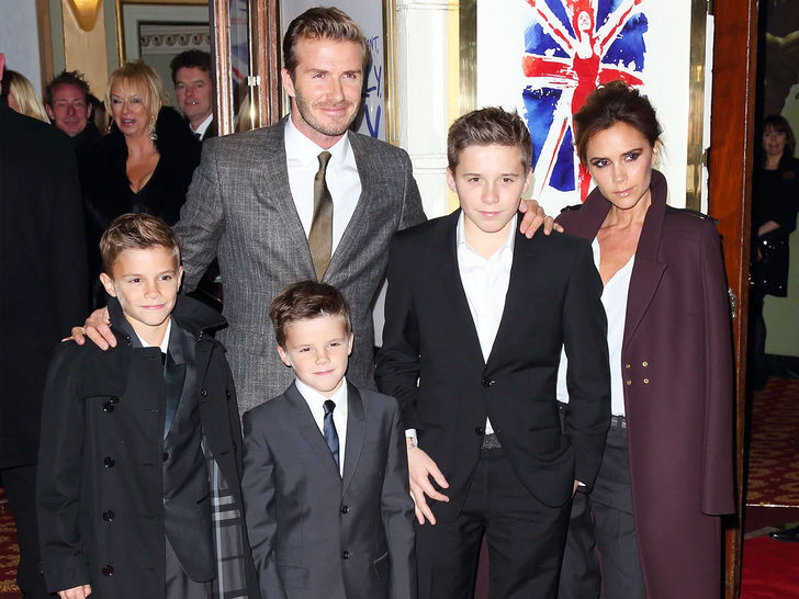  the beckhams children 