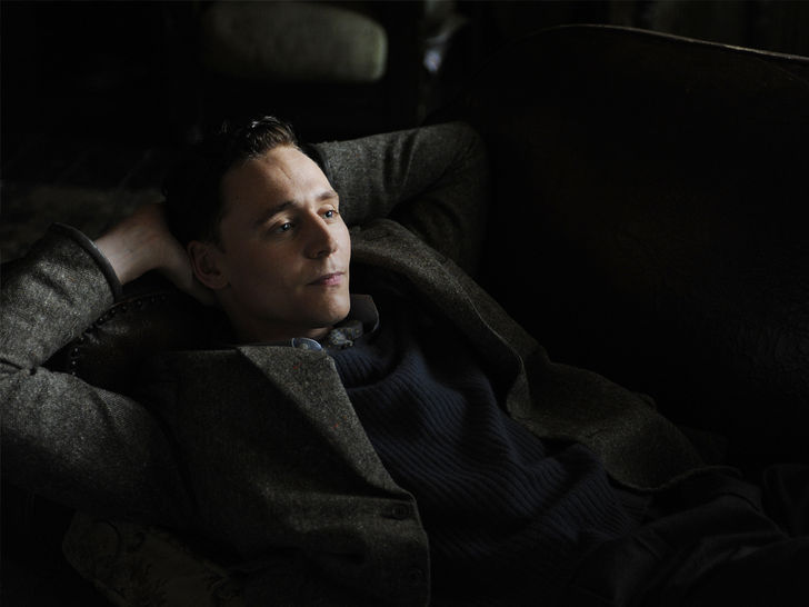 Hiddleston as Freddie Page in The Deep Blue Sea Hiddleston as Freddie Page in The Deep Blue Sea
