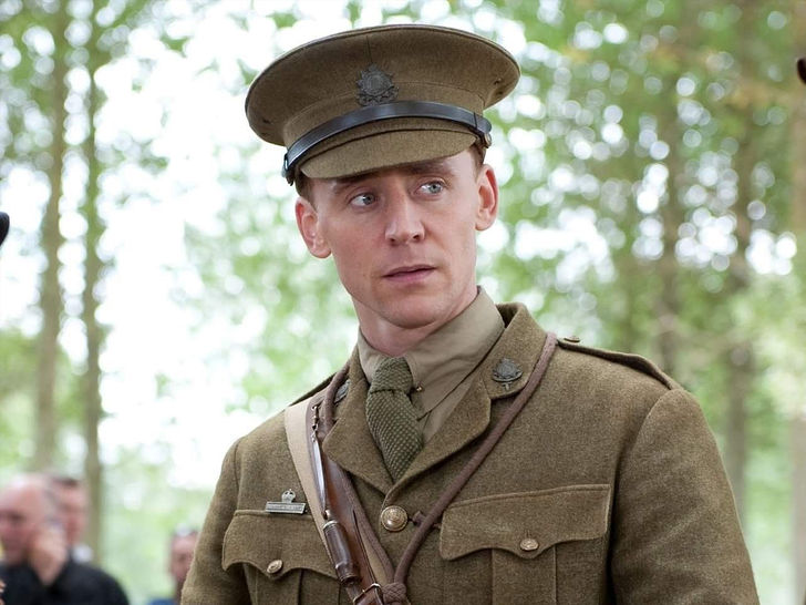 Captain James Nicholls portrayed by Hiddleston