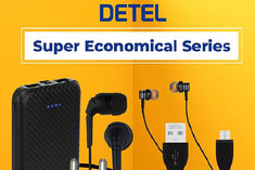 Detel launches five mobile accessories, charger-cable-earphone combo pack for just Rs 297