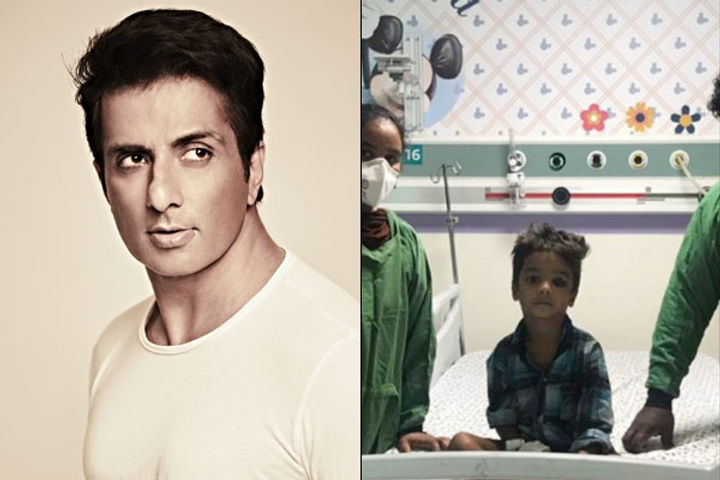 6 year old child injured by falling from roof, Sonu Sood saved his life