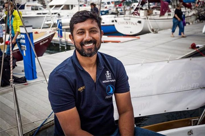 Commander Abhilash Tomy Takes VRS To Prepare For The Golden Globe Race 2022