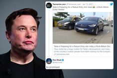 Elon Musk's tweet 