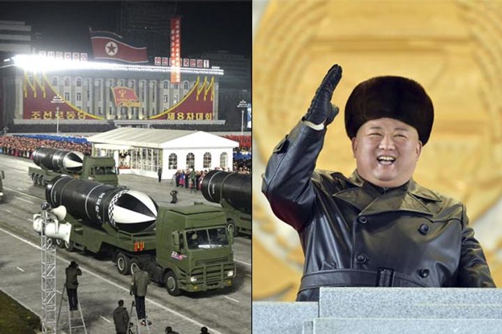 Kim Jong launches SLBM