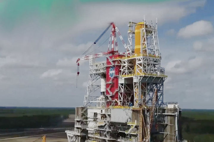 NASA Space Launch System Engines Heavy Rocket Flight With Seven Lakhs Gallons Of Fuel