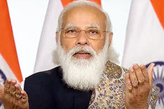 PM said Probably for the first time in the history of railway, so many trains were shown from one pl