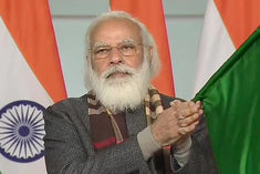 PM Modi clears eight trains connecting Statue of Unity through video conferencing in Kevadia