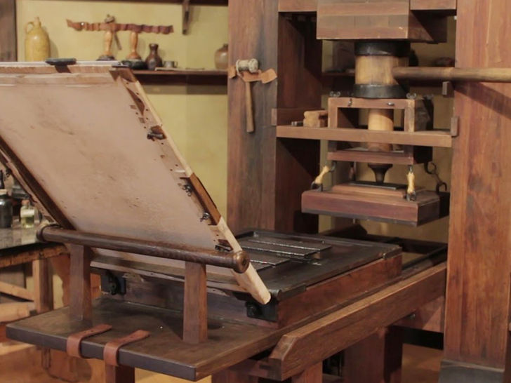 The invention of Printing Press