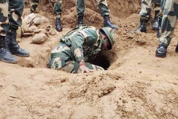 Pakistan Secret Tunnel Detected By BSF