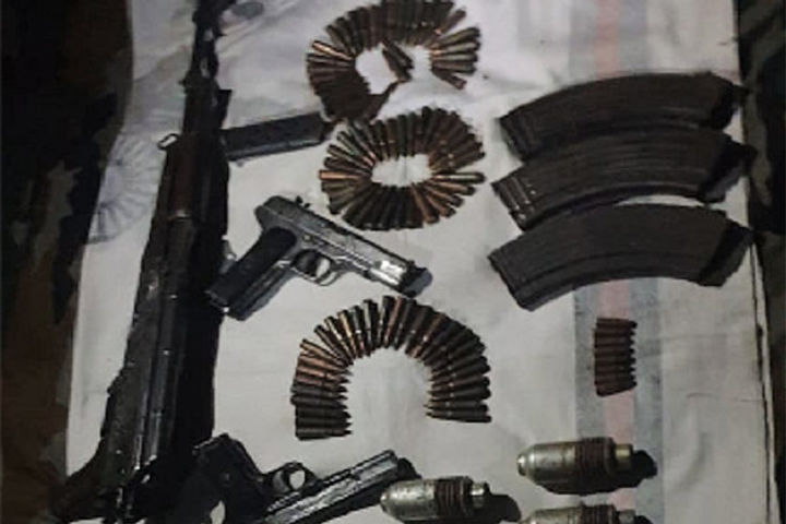 Terrorist Hideout Demolished In Rajori Forest Terrorist Hideout Demolished In Rajori Forest